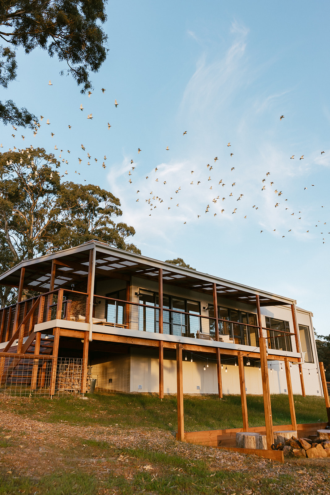 The villa & its outlook